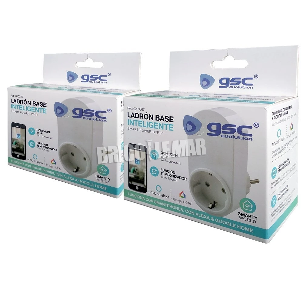 Pack De 2 Enchufes Inteligentes WiFi 10A GSC Evolution 4 Pack De 2 Enchufes Inteligentes WiFi 10A GSC Evolution - Imagen 2