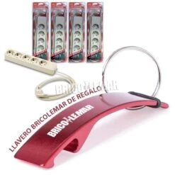 Pack De 4 Bases Múltiples De 5 Tomas TT Lateral 16A 250V Cable 1,5m Famatel -Brico Lemar Comercio pack de 4 bases multiples de 5 tomas tt lateral 16a 250v cable 15m famatel 2