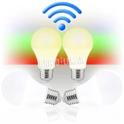 Pack De 4 Lámparas Inteligentes Led WiFi Estándar E27 8W RGB 3000K-6500K GSC Evolution 14 Pack De 4 Lámparas Inteligentes Led WiFi Estándar E27 8W RGB 3000K-6500K GSC Evolution -Brico Lemar Comercio pack de 4 lamparas inteligentes led wifi estandar e27 8w rgb 3000k 6500k gsc evolution 5