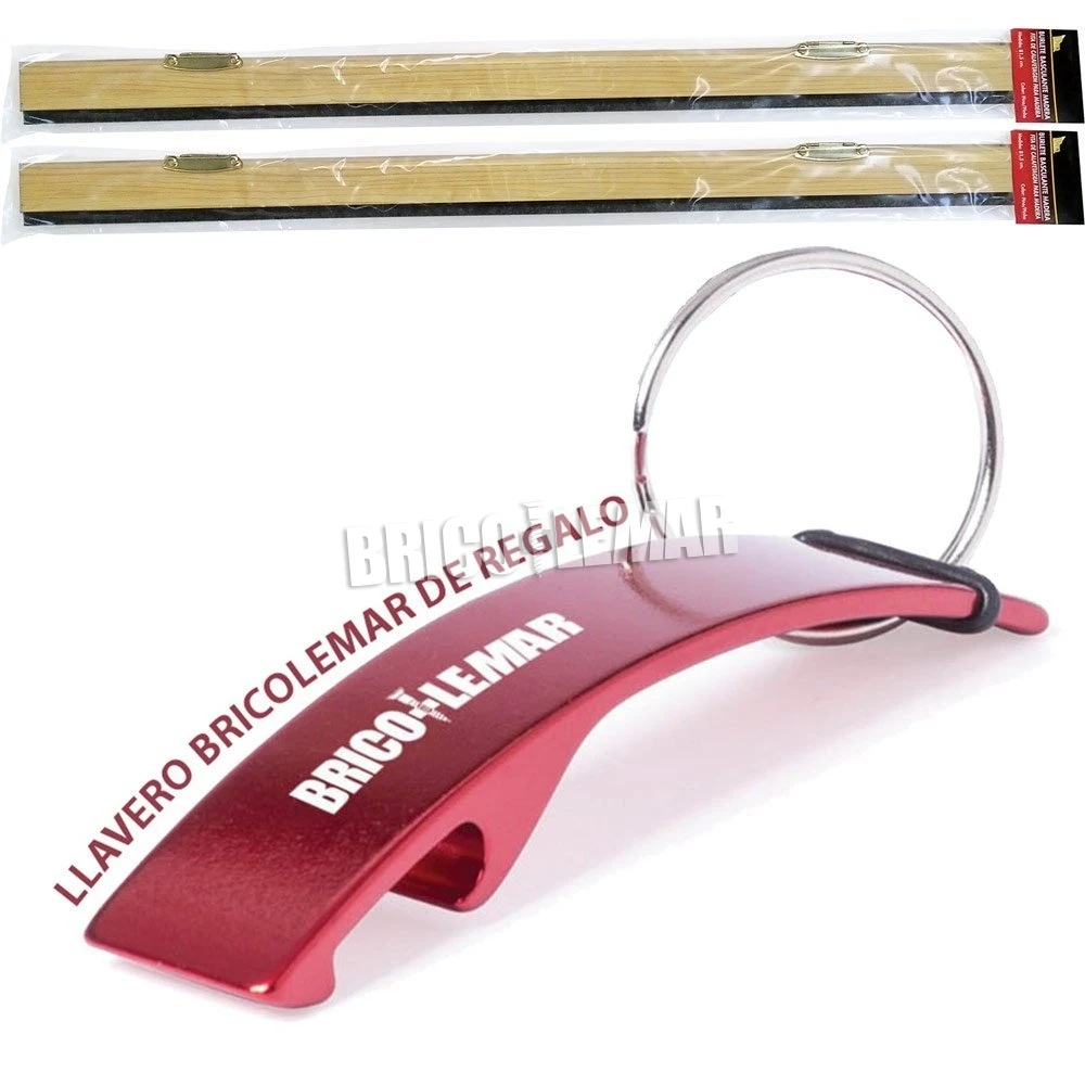 Pack De Burletes Basculantes De Madera 2x81,5cm Pino Burcasa 4 Pack De Burletes Basculantes De Madera 2x81,5cm Pino Burcasa - Imagen 2