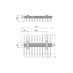 Pantalonero Extraíble, 11 Varillas, Guías De Extracción Total, Acero, Titanio - Emuca 18 Pantalonero Extraíble, 11 Varillas, Guías De Extracción Total, Acero, Titanio - Emuca -Brico Lemar Comercio pantalonero extraible 11 varillas guias de extraccion total acero titanio emuca 6
