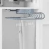 Pantalonero Extraíble Para Armario Montaje Derecha Acero Y Plástico Gris Metalizado Emuca -Brico Lemar Comercio pantalonero extraible para armario montaje derecha acero y plastico gris metalizado emuca