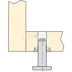 Pie Nivelador Para Mueble Regulación Interior M10 Ø23mm Altura 46mm Acero Y Plástico 20 Unidades Emuca -Brico Lemar Comercio pie nivelador para mueble regulacion interior m10 23mm altura 46mm acero y plastico 20 unidades emuca 2