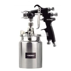 Pistola De Pintar Por Succión HVLP-III 1000ml 2HP WK500480 Werku