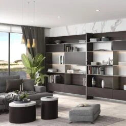 Pistón Para Puertas Elevables Thin, Diámetro 12mm, Con Enganches, 80kg, Acero Y Plástico, Pintado Níquel Mate - Emuca -Brico Lemar Comercio piston para puertas elevables thin diametro 12mm con enganches 80kg acero y plastico pintado niquel mate emuca 3