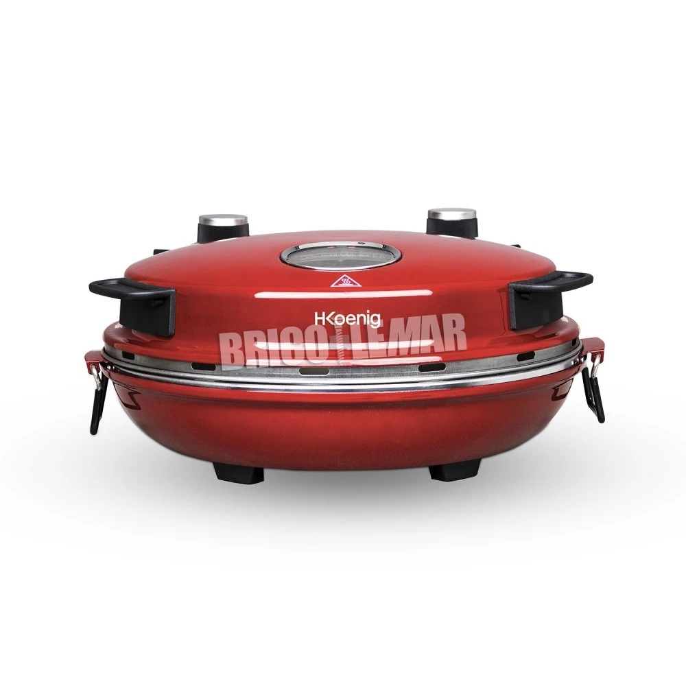 Pizzera Eléctrica 1200W Ø32cm H.Koenig NAPL350 4 Pizzera Eléctrica 1200W Ø32cm H.Koenig NAPL350 - Imagen 2