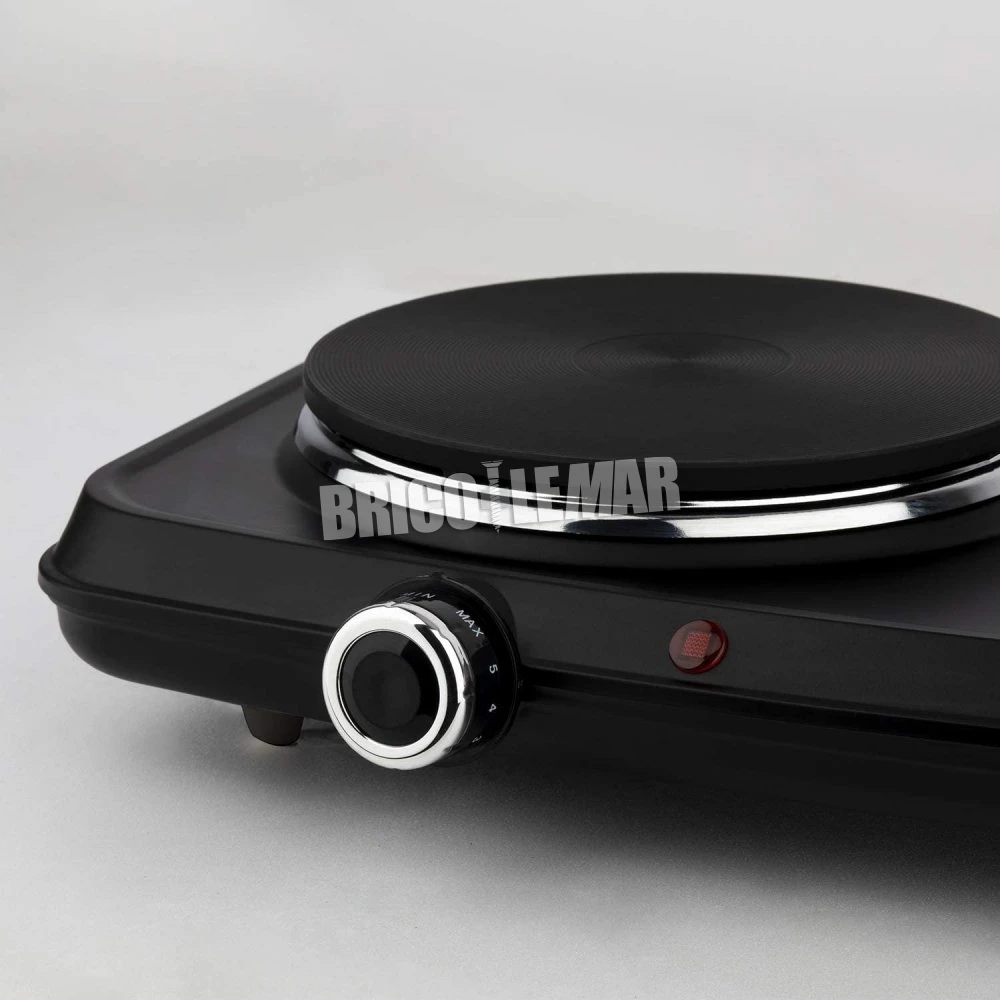 Placa De Cocción Eléctrica Doble 2250W ø15cm Y ø18cm Wëasy PLW225 6 Placa De Cocción Eléctrica Doble 2250W ø15cm Y ø18cm Wëasy PLW225 - Imagen 4