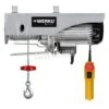 Polipasto Eléctrico Cable De Acero 600kg 1050W WK400220 Werku -Brico Lemar Comercio polipasto electrico cable de acero 600kg 1050w wk400220 werku