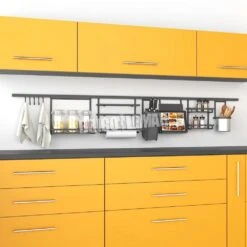 Portacubiertos De Cocina Con Cubo Cromado Para Colgar Titane Acero Gris Antracita Emuca -Brico Lemar Comercio portacubiertos de cocina con cubo cromado para colgar titane acero gris antracita emuca 6