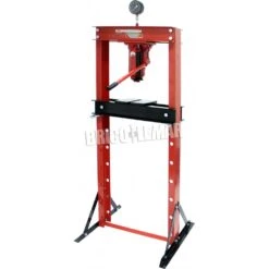 Prensa Hidráulica Manual Con Manómetro 20T Mader