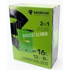 Pulverizador De Presión 16L Manual Y Batería 12V 8A Saurium + Llavero Abridor De Regalo -Brico Lemar Comercio pulverizador de presion 16l manual y bateria 12v 8a saurium llavero abridor de regalo 4