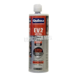 Quilosa EV2 Anclaje Taco Químico Epoxi Basado En Vinilester Sin Estireno 410ml