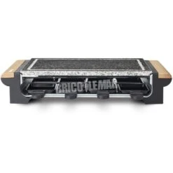 Raclette 8 Personas 2 En 1 Plancha Con Piedra Natural 1400W. H.Koenig RP328