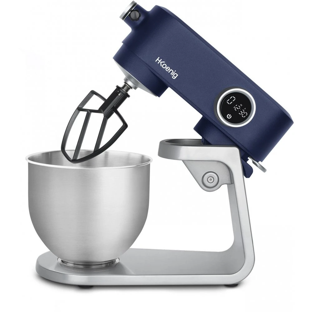 Robot Multifunción De Cocina 800W Azul H.Koenig KM126 4 Robot Multifunción De Cocina 800W Azul H.Koenig KM126 - Imagen 2