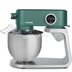 Robot Multifunción De Cocina 800W Verde H.Koenig KM128 -Brico Lemar Comercio robot multifuncion de cocina 800w verde hkoenig km128 3