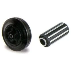 Brico Lemar Comercio -Brico Lemar Comercio rueda con base con freno goma negra gsr 100 27 premium cascoo 1