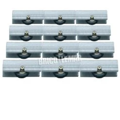 Rueda Con Rodamiento CO22 Aluminio Rueda Antigua Caja 12 Unidades Cufesan 3091