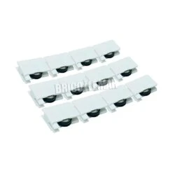 Rueda Con Rodamiento INASA Plástico Caja De 12 Unidades Cufesan 3053