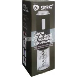 Sacacorcho Automático Recargable 3,6V GSC Evolution -Brico Lemar Comercio sacacorcho automatico recargable 36v gsc evolution 3