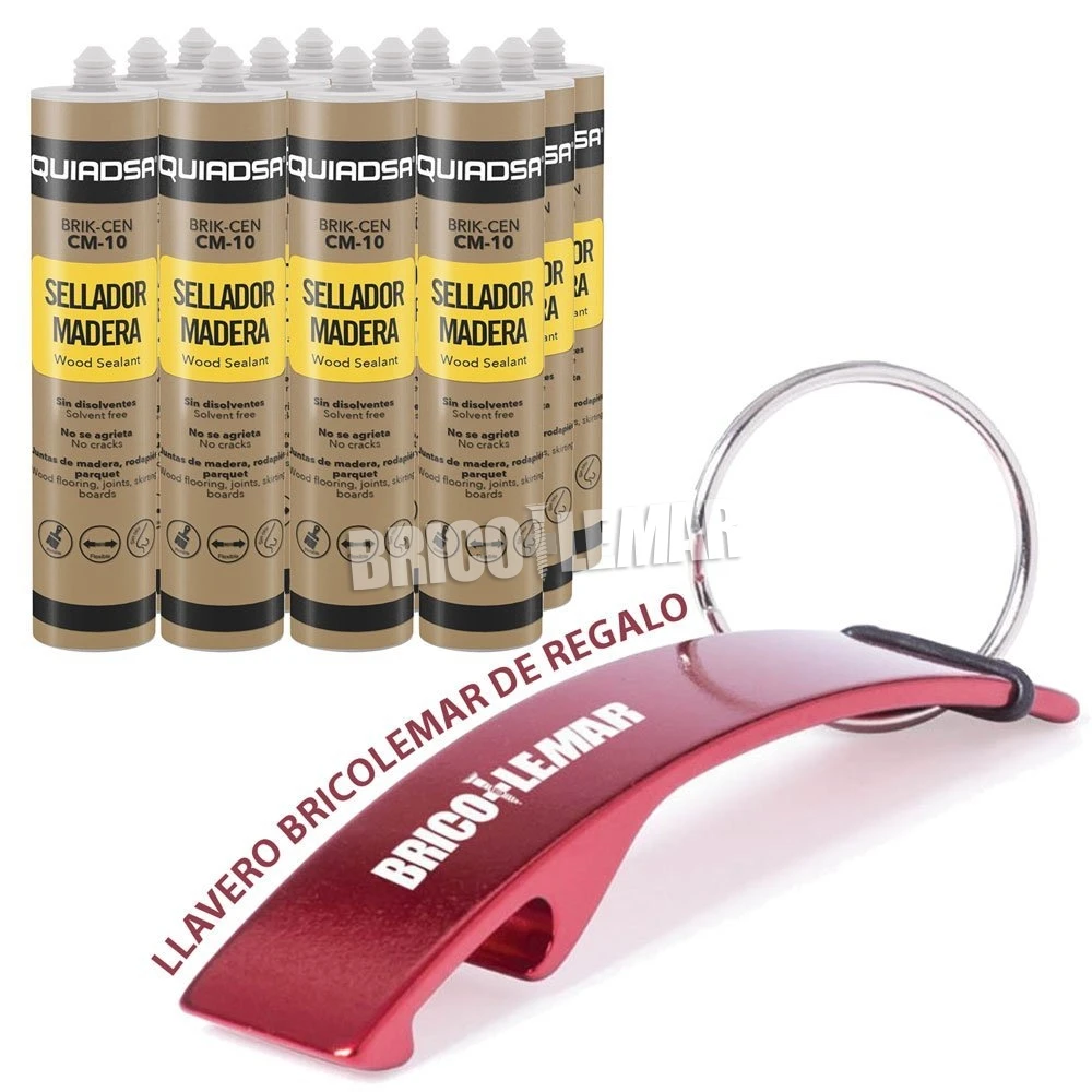 Sellador Elástico Para Madera BRIK-CEN CM-10 Roble Caja De 12 Cartuchos De 300ml Quiadsa 5 Sellador Elástico Para Madera BRIK-CEN CM-10 Roble Caja De 12 Cartuchos De 300ml Quiadsa - Imagen 3