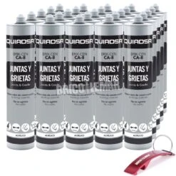 Sellador Juntas Y Grietas BRIK-CEN CA-8 Negro Caja De 25 Cartuchos De 300ml Quiadsa