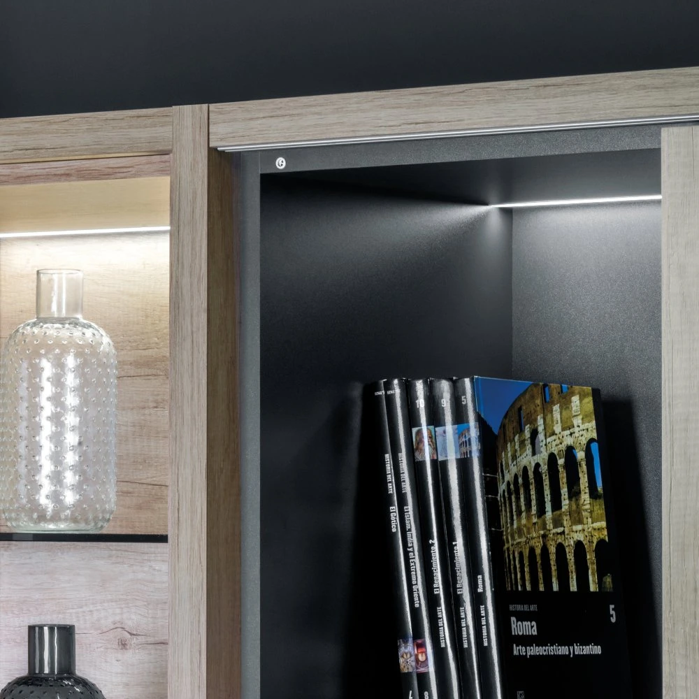 Sensor LED Point Door DOBLE (proximidad) (240V AC), Plástico, Pintado Aluminio - Emuca 4 Sensor LED Point Door DOBLE (proximidad) (240V AC), Plástico, Pintado Aluminio - Emuca - Imagen 2