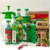 Set 4 Productos Canabium Para Cultivo De Cannabis + Insecticida Ecológico 100ml + Pulverizador 2L + Regadera 2L + Set Protección
