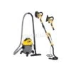 Set De Aspiradora En Seco Y Húmedo 1000W 18L + Lijadora De Pared Y Techo 710W Circular-triangular Powerplus -Brico Lemar Comercio set de aspiradora en seco y humedo 1000w 18l lijadora de pared y techo 710w circular triangular powerplus