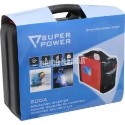 Soldador Inverter 200A Super Power -Brico Lemar Comercio soldador inverter 200a super power 2