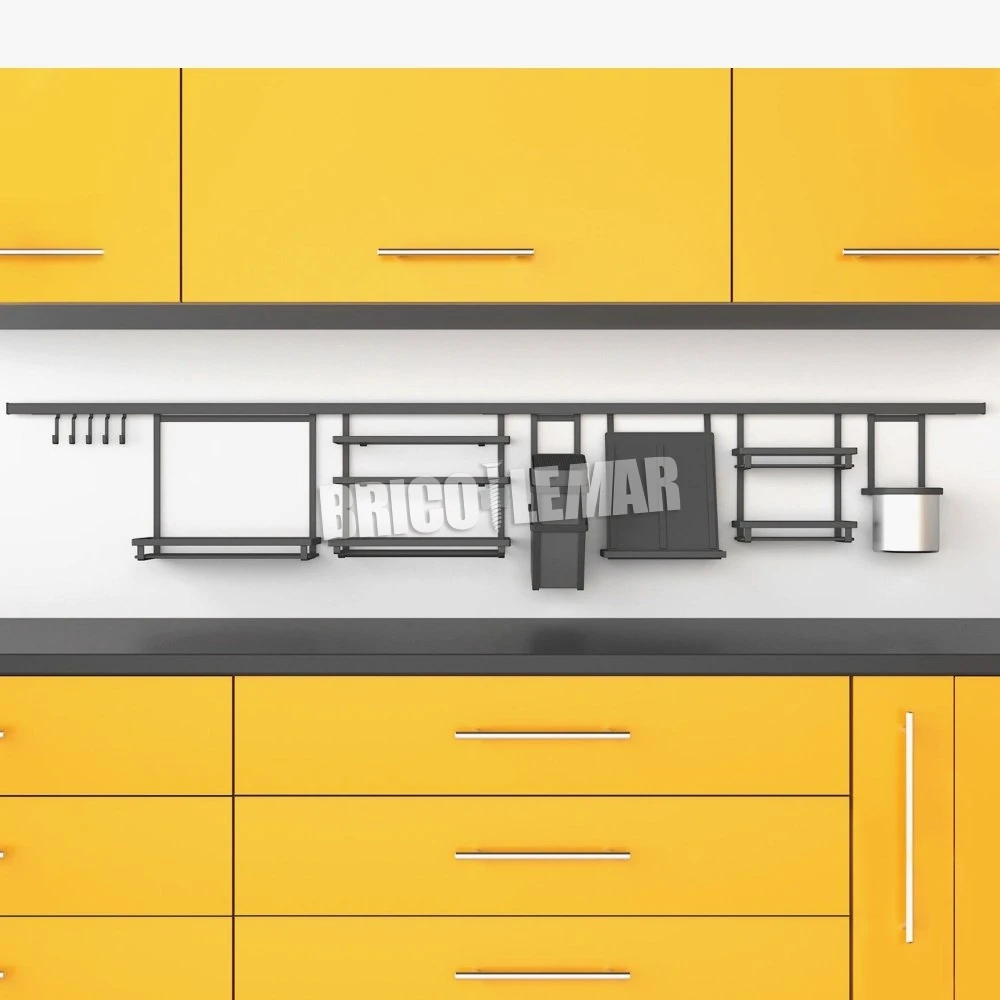 Soporte Para Tablet Para Colgar Titane Acero Gris Antracita Emuca 8 Soporte Para Tablet Para Colgar Titane Acero Gris Antracita Emuca - Imagen 6