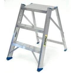 Taburete Industrial Plegable 3 Peldaños Plabell