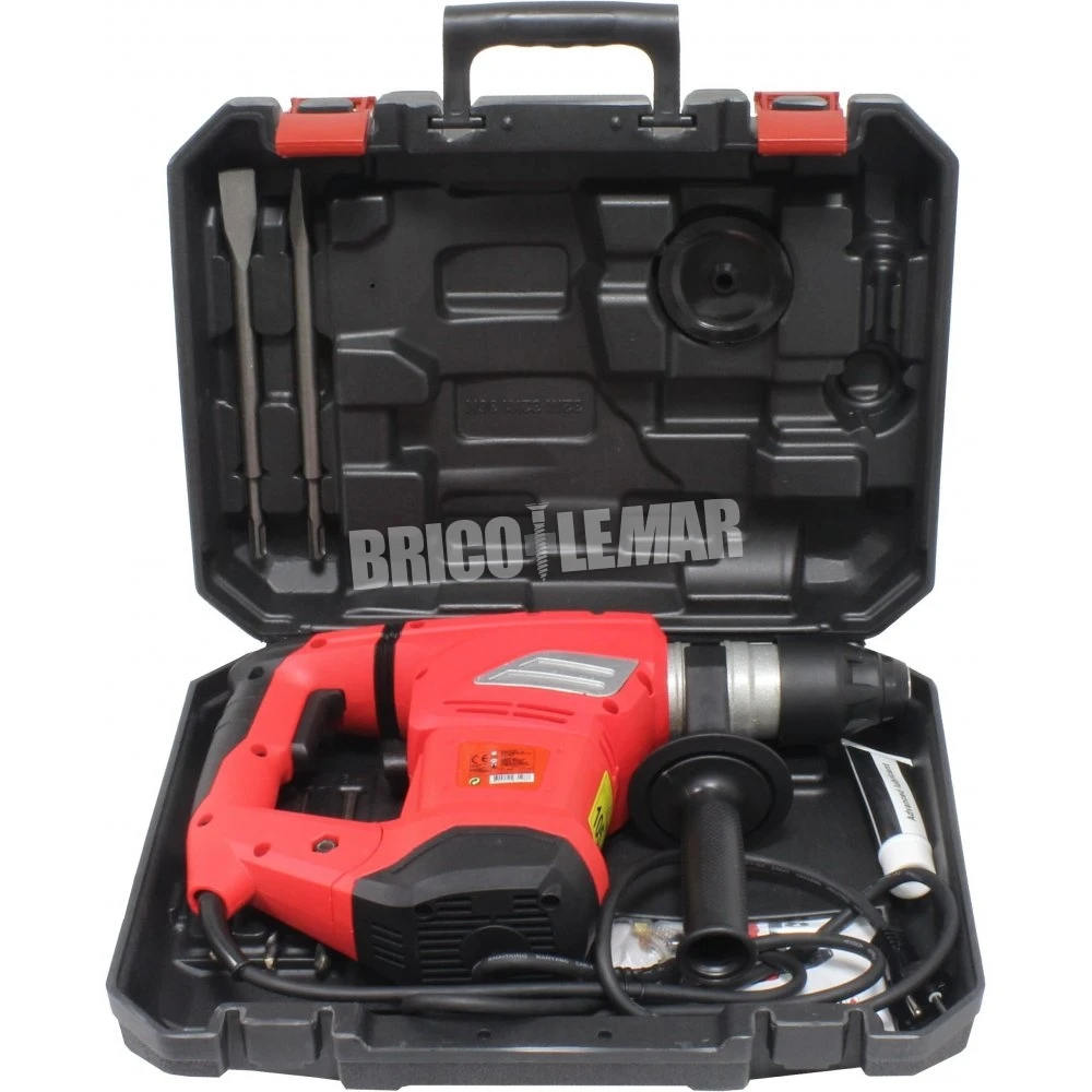 Taladro Perforador-giratorio-demoledor 1800W SDS PLUS Mader 4 Taladro Perforador-giratorio-demoledor 1800W SDS PLUS Mader - Imagen 2