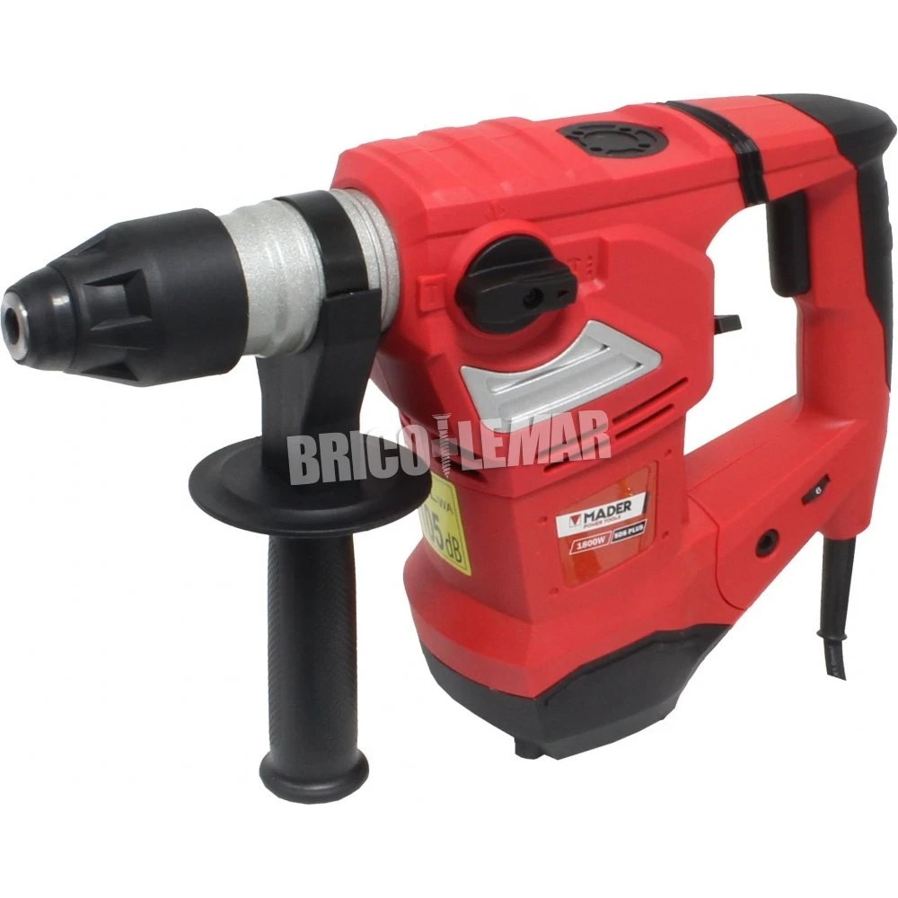 Taladro Perforador-giratorio-demoledor 1800W SDS PLUS Mader 3 Taladro Perforador-giratorio-demoledor 1800W SDS PLUS Mader