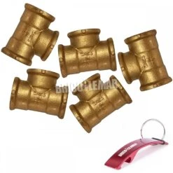 Te Hembra Pulida 1/2" Bolsa De 5 Unidades Vemasa