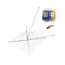 Tendedero Avion B-2 + 40 Pinzas Monoblock Cuncial