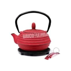 Tetera De Hierro Fundido Ceylán 0,70lt + Reposatetera Ibili