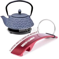 Tetera De Hierro Fundido Malasia 0,80lt + Reposatetera Ibili -Brico Lemar Comercio tetera de hierro fundido malasia 080lt reposatetera ibili 5