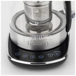 Tetera De Vidrio Con Infusor 2 En 1 2200W 1.5L TI600 H.Koenig -Brico Lemar Comercio tetera de vidrio con infusor 2 en 1 2200w 15l ti600 hkoenig 2