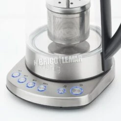 Tetera Eléctrica De Vidrio Con Infusor 2400W 1.7L Base Giratoria H.Koenig TI700 -Brico Lemar Comercio tetera electrica de vidrio con infusor 2400w 17l base giratoria hkoenig ti700 1