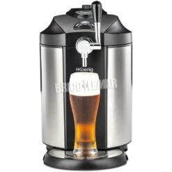 Tirador De Cerveza Compatible Con Todos Los Barriles 65W 5L HKoenig BW1890