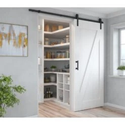 Tirador Para Puertas Correderas Colgadas De Madera Pasadena, Longitud 240 Mm, Intereje 180 Mm, Acero, Negro Texturizado - Emuca -Brico Lemar Comercio tirador para puertas correderas colgadas de madera pasadena longitud 240 mm intereje 180 mm acero negro texturizado emuca 3