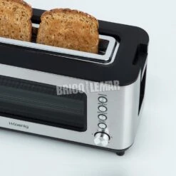 Tostadora 1 Ranura Larga Y Ancha 1200W 6 Funciones H.Koenig VIEW7 -Brico Lemar Comercio tostadora 1 ranura larga y ancha 1200w 6 funciones hkoenig view7 2